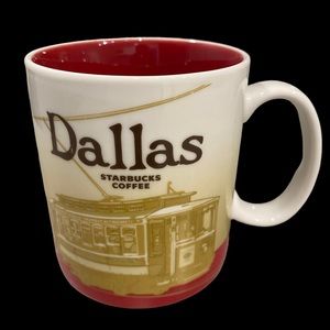 Starbucks Dallas Texas Mug Collector Series 2012 16oz Coffee Mug